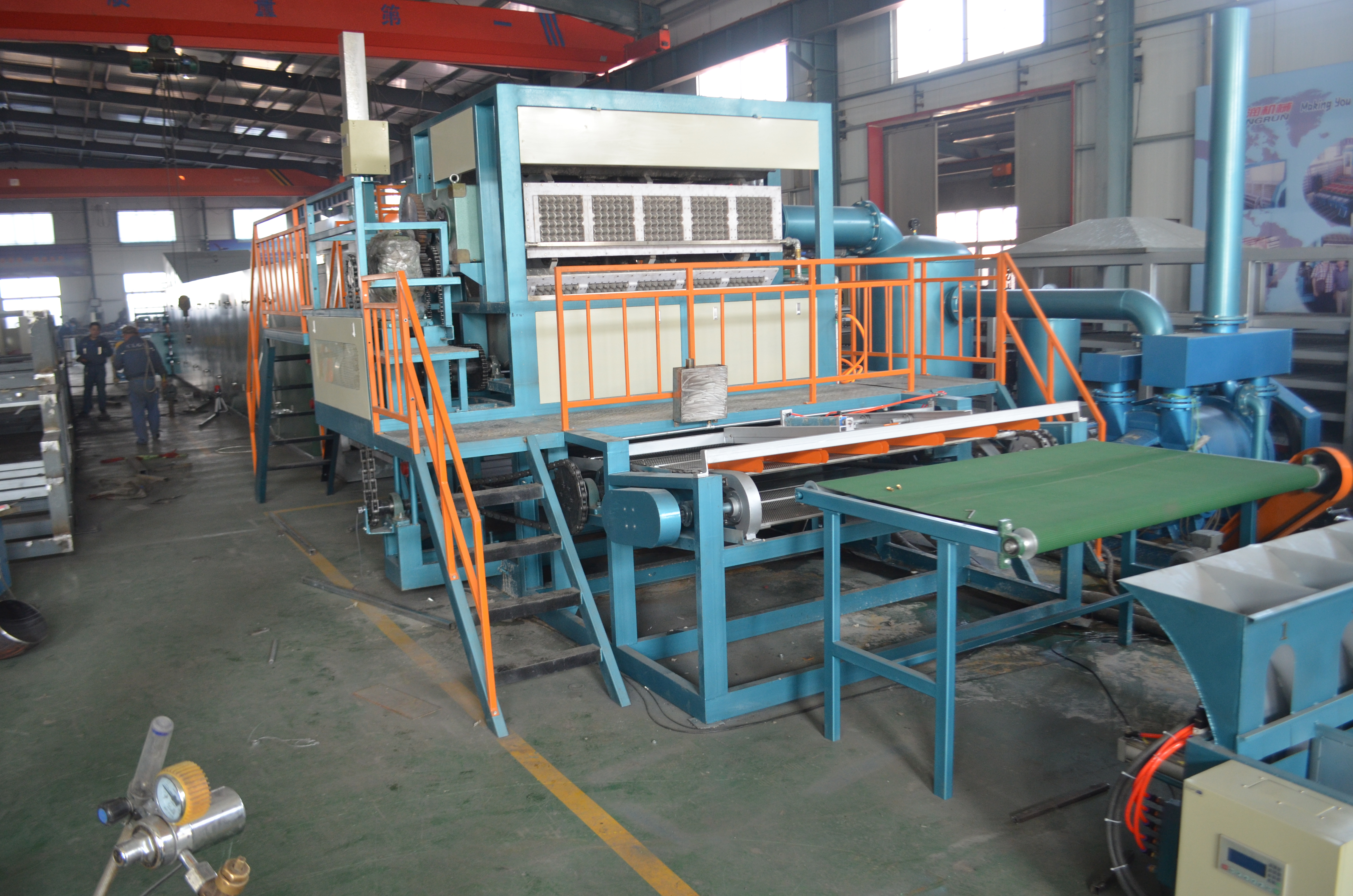 蛋托機、蛋托生產線、雞蛋托盤機，請致電宏潤包裝